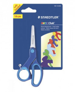 Foarfeca stangaci maner albastru 14cm Noris Staedtler 965 14LNBK