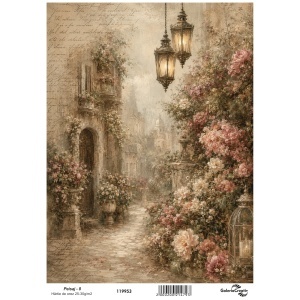 Hartie de orez Peisaj - 8 20x27,5cm
