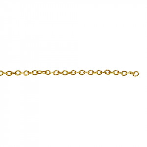 Lant auriu 2mm L28 pret/metru - Img 2