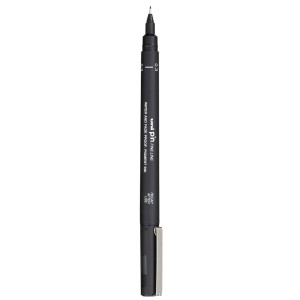 Liner negru pe baza de apa Uni PIN-200S - Img 7
