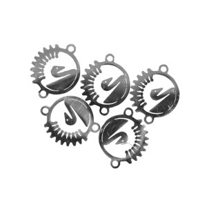Link metalic inox lebada 17x13mm 5/set