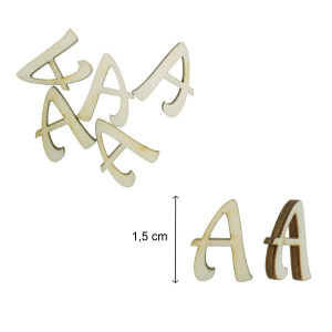 Litera placaj 1,5cm 5/set - Img 4