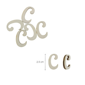 Litera placaj 2,5cm 5/set - Img 4