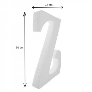 Litera polistiren dens -Z- 30x22x2cm font Aladin - Img 2