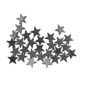 Margele hematit sintetic stea 8,6x9x2,3mm 10g 28buc