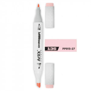 Marker pe baza de alcool cu 2 capete varf rotund si tesit 1mm/2-5mm Artix PP915 - Img 8