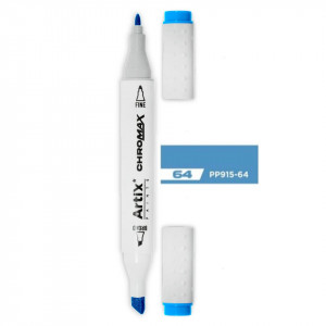 Marker pe baza de alcool cu 2 capete varf rotund si tesit 1mm/2-5mm Artix PP915 - Img 38