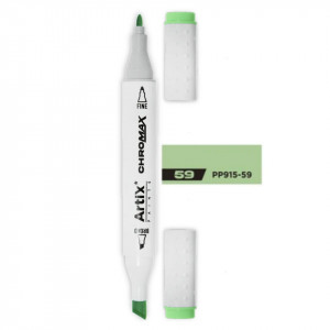 Marker pe baza de alcool cu 2 capete varf rotund si tesit 1mm/2-5mm Artix PP915 - Img 48