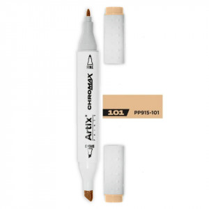 Marker pe baza de alcool cu 2 capete varf rotund si tesit 1mm/2-5mm Artix PP915 - Img 68