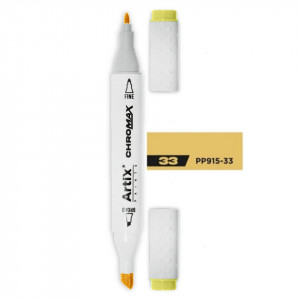 Marker pe baza de alcool cu 2 capete varf rotund si tesit 1mm/2-5mm Artix PP915 - Img 86