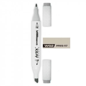Marker pe baza de alcool cu 2 capete varf rotund si tesit 1mm/2-5mm Artix PP915 - Img 116
