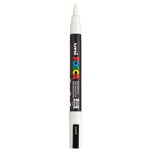 Marker vopsea pe baza de apa varf 0,9-1,3mm Uni Posca pc-3m - Img 8