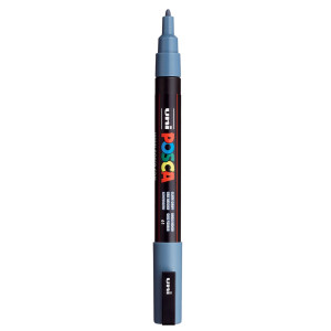 Marker vopsea pe baza de apa varf 0,9-1,3mm Uni Posca pc-3m - Img 26