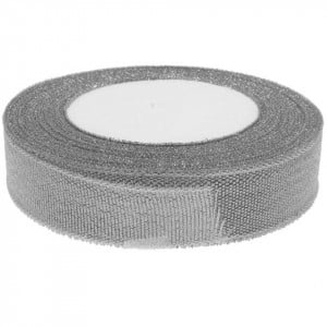 Panglica lurex argintie 21m/rola - Img 3