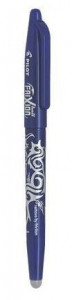 Pix gel albastru Pilot Frixion 0,7mm + guma