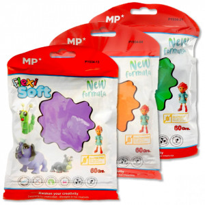 Plastilina elastica uscare la aer Flexi Soft 60g MP Colours PY034