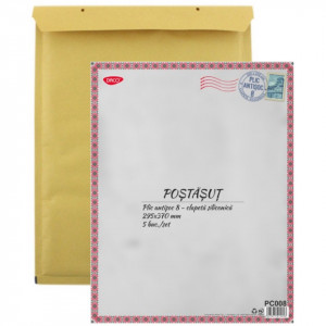 Plic antisoc 29,5x37cm nr.8 Daco natur PC008