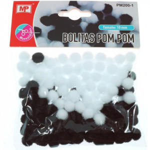 Pompon 10mm 150/set MP PM200 - Img 2