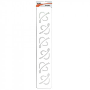 Sablon plastic 39x7,5cm model-H6 Pentart 24134