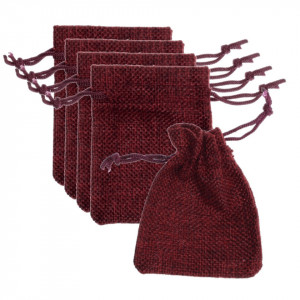 Saculet textil 7x9cm 5/set - Img 2