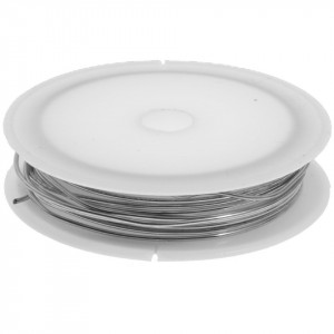 Sarma de modelaj argintie 1mm x 1,5m/rola