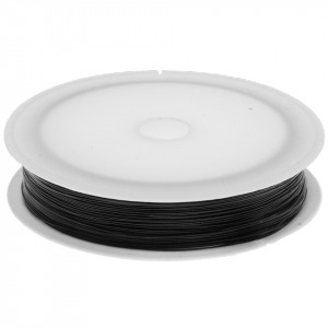 Sarma de modelaj neagra 0,3mm x 26m/rola