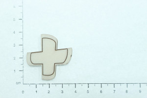 Semn matematic placaj + 3,5x3,5cm - Img 2