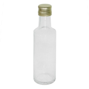 Sticla Dorica cu capac aluminiu 100ml 4,2x14,5cm (24 SKLO)