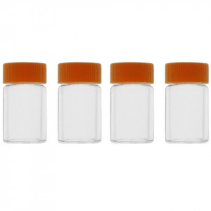 Sticluta plastic capac cu filet 6ml 4,0x2,2cm 4/set Meyco 60125