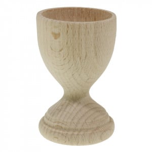 Suport pentru ou lemn 7x4,5cm