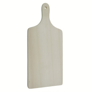 Tocator lemn dreptunghiular cu coada 35x15,5x1,6cm KD826 - Img 1