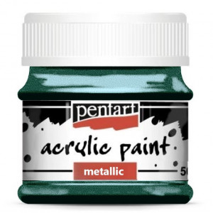 Vopsea acrilica metalizata 50ml Pentart - Img 18