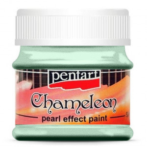 Vopsea acrilica sidefata cameleon 50ml Pentart 35** - Img 8