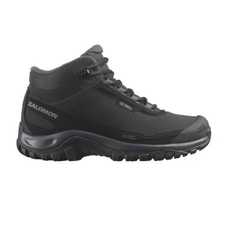 Ghete Salomon Shelter, pentru iarna, impermeabile, comfort termic pana la -5 grade, culoare neagra - Img 2