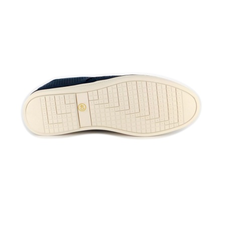 Pantofi Otter, model 14C, perforati, talpa flexibila, culoare albastra - Img 4