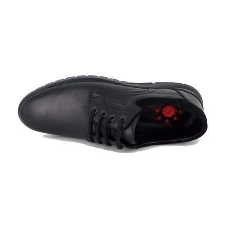 Pantofi Otter, model 555, culoare neagra, talpa flexibila - Img 4