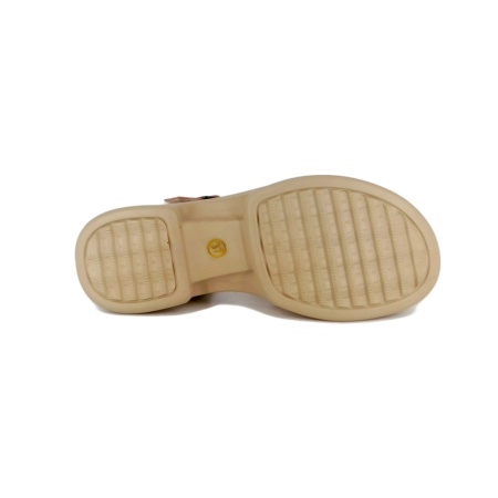 Sandale Formazione, model 246609, culoare bej cu maro, galben si verde - Img 4
