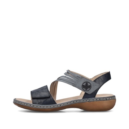Sandale Rieker, model 65964, culoare albastra - Img 2