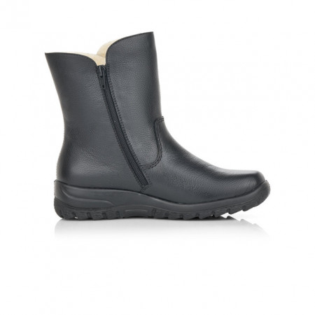 Cizme Rieker, model Z7172, impermeabile, blana naturala, culoare neagra - Img 2