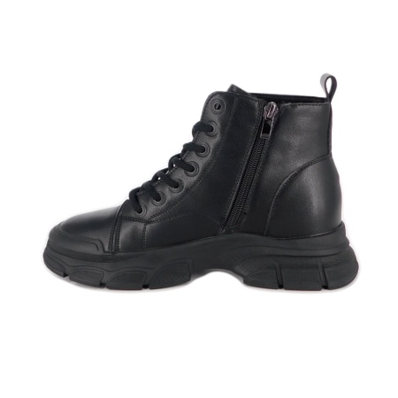 Ghete Berliner, model Y6523, culoare neagra talpa flexibila - Img 4