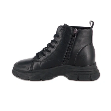 Ghete Berliner, model Y6523, culoare neagra talpa flexibila - Img 4