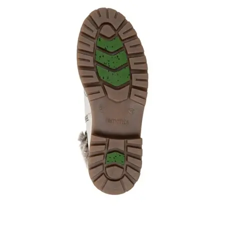 Ghete Remonte, model D0B74, impermeabile, blana naturala, talpa cu fibra din sticla, culoare crem - Img 6