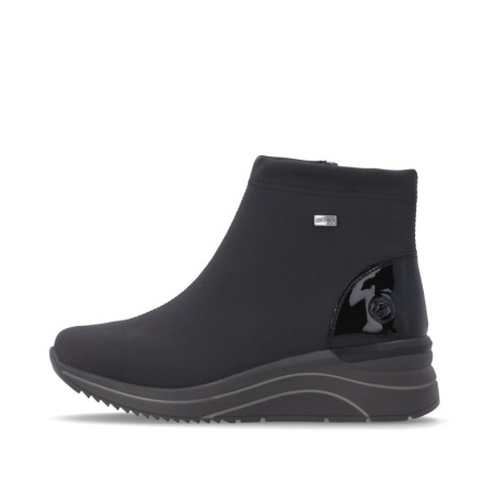 Ghete Remonte, model D0T73, impermeabile, culoare neagra - Img 2