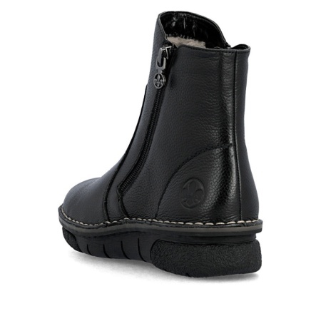 Ghete Rieker, model 73365, imblanite, culoare neagra - Img 3