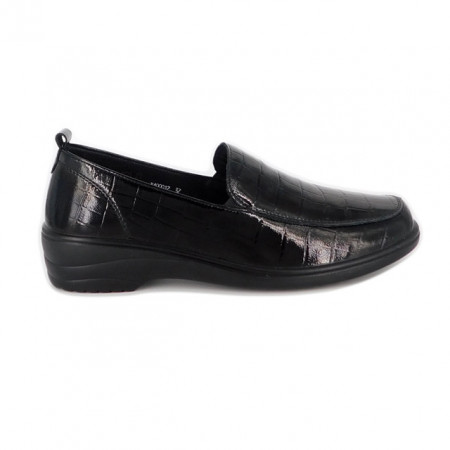 Pantofi Pass, model 17, culoare neagra - Img 3