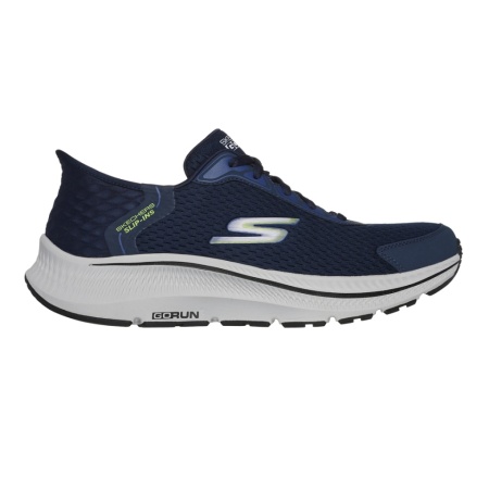 Pantofi Skechers Go Run, tehnologie slip-in, brant din spuma cu memorie, culoare albastra - Img 2
