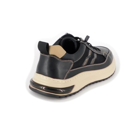 Pantofi sport Otter, model v28, culoare neagra - Img 2