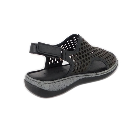 Sandale Anna Viotti, model 464, culoare neagra - Img 2