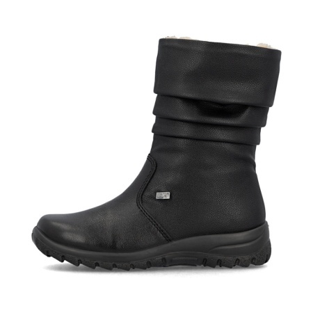 Cizme Rieker, model Z7171-02, impermeabile, imblanite, culoare neagra - Img 2