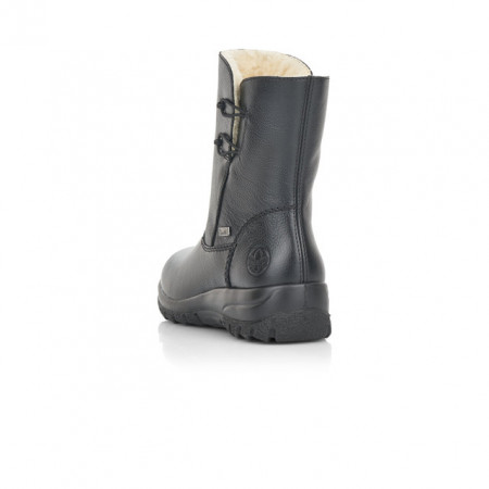Cizme Rieker, model Z7172, impermeabile, blana naturala, culoare neagra - Img 3